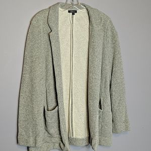 EUC Topshop Sweater Blazer Long Open